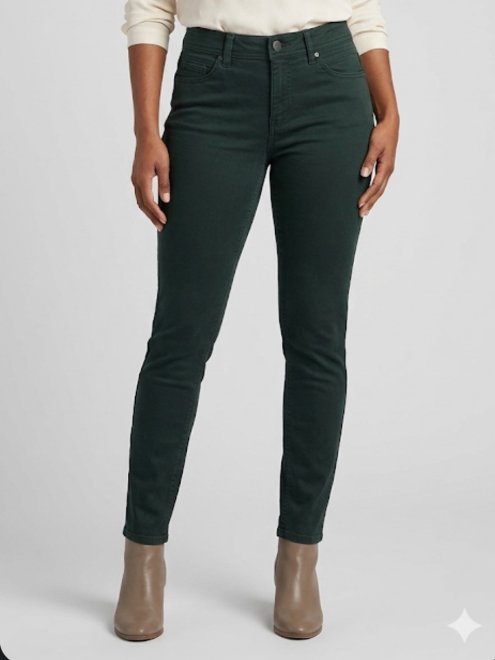 Democracy Ab Technology Dark Green Women's Jeans
